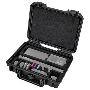 集卫 适用DJI大疆action5pro收纳包保护箱抗压减震防摔osmo Action4/3运动相机畅拍套装配件防水防尘手提箱