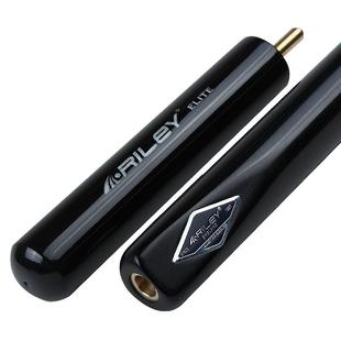 英国Riley莱利RM101斯诺克中式黑八十六彩台球杆小头手工一体通杆