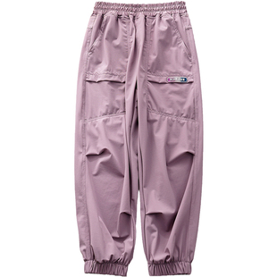 女童裤子春夏2026新款运动裤儿童宽松休闲裤中大童夏季速干长裤薄