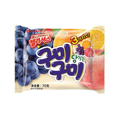 韩国进口乐天混合水果味软糖