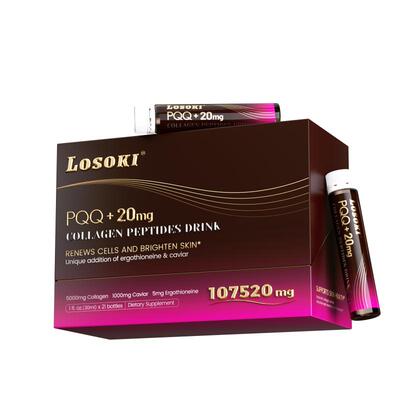 【直播专享】losokiPQQ焕颜饮乐斯可胶原蛋白饮小分子口服进口