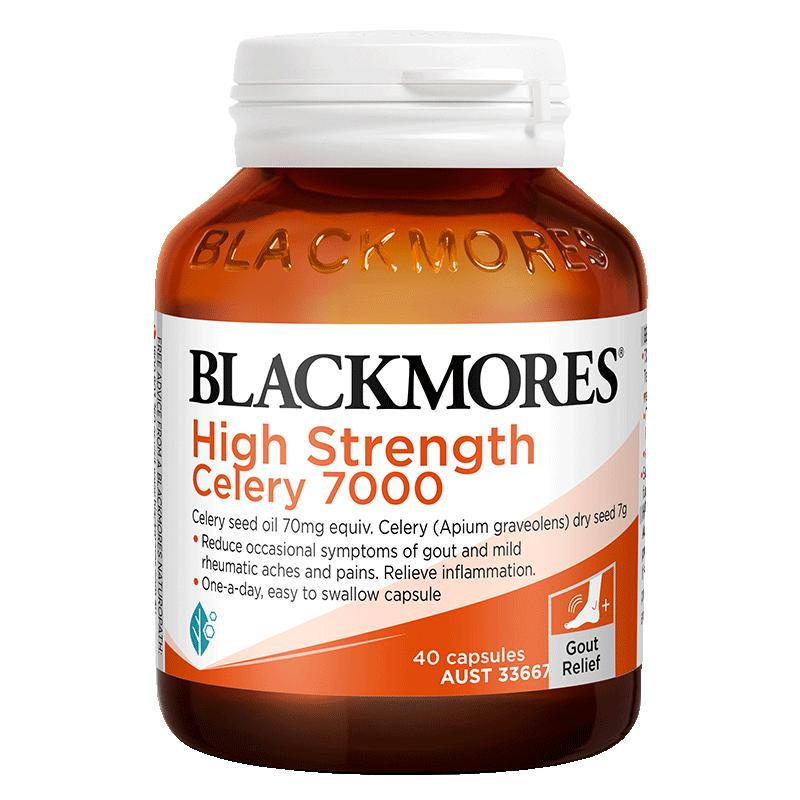 BLACKMORES澳佳宝芹菜籽7000mg 40粒西芹籽精华中老年澳洲保健品