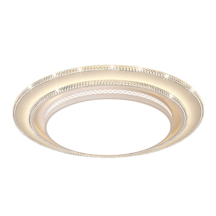 新款圆形客厅大灯简约现代轻奢水晶吸顶灯大厅主灯led大尺寸灯具