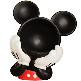 米奇钥匙收纳玄关摆件高级感桌面置物架化妆品收纳盒乔迁新居礼物