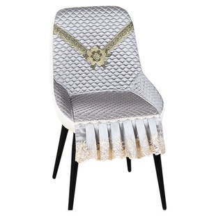 餐桌椅子套罩餐椅套新款顾家扶手凳子套防滑通用轻奢皮座椅套C15