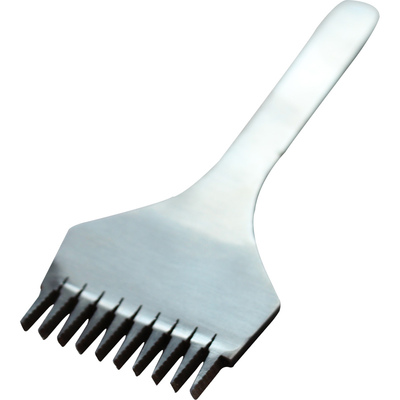 DIY工具法斩斜平斩间距手工皮具