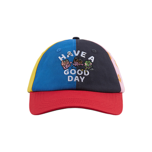 GOODBAI GOODEES×minini 乐队拼色棒球帽