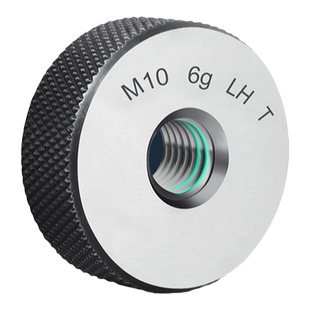 左牙6g公制螺纹环规外螺纹通止规反牙LH牙规通止规M3M4M5 6h检具