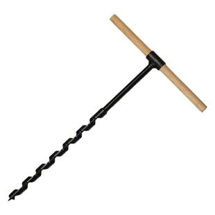 加长带木棍木钻头扩孔钻开孔器手动单翼支罗钻手工钻野外活树打孔