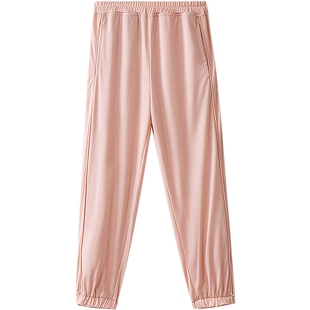 安奈儿童装男童女童裤子夏新款速干轻薄透气冰感运动长裤