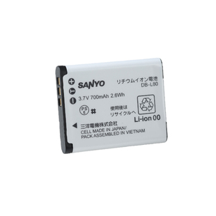 三洋CCD相机电池DB-L80 VPC-X1200 X1220 X1420 CG11 CG10充电器