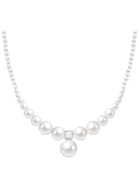 法式珍珠款项链新款高级感