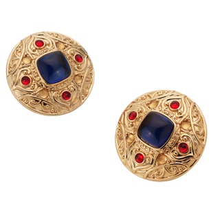 【情人节礼物】RC Retro Chic意大利复古时尚首饰 拜占庭皇后耳钉