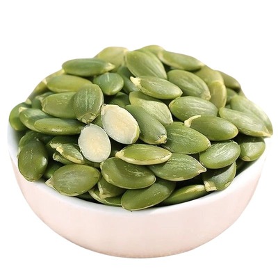 南瓜子仁500g原味生熟南瓜籽仁炒货坚果零食袋装新货烘焙大颗粒