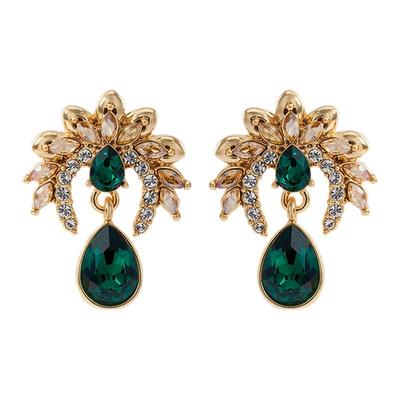 Eternelle时光鎏金复古宫廷耳钉