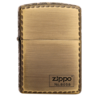 zippo打火机三面盘龙锦鲤官方正品刻字男友男士生日情人节礼物