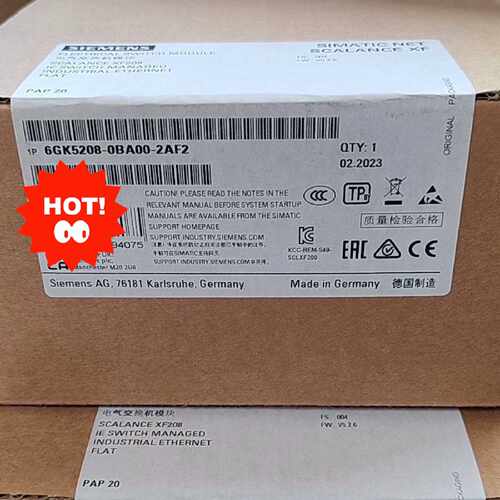 【询价】6GK5208-0BA00-2AF2适用