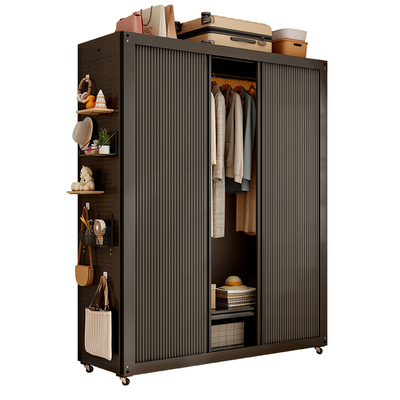 金属货架衣柜家用卧室出租房用简易组装柜子小户型省空间儿童衣柜