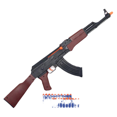 儿童玩具枪可以发射ak47软弹