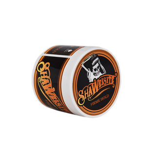 骷髅头发油背头复古油头膏神器保湿发胶发泥男士定型清香发蜡