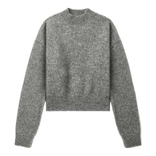 IT JACQUEMUS女装合身圆领针织衫新款时尚大方logo拼色毛衣N353XN