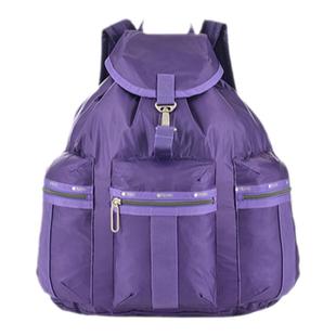 LeSportsac乐播诗新款超轻系列时尚差旅双肩包抽带开合手提包