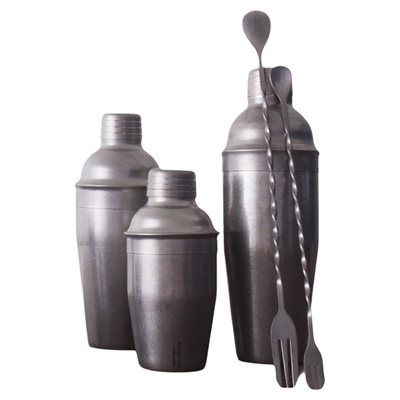 雪克杯工业风复古雪克杯调酒器