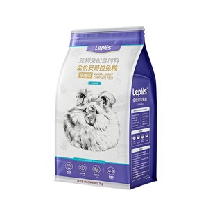 乐兔司全价安哥拉兔粮主食全年龄长毛兔饲料Lepus布格斯配方增肥