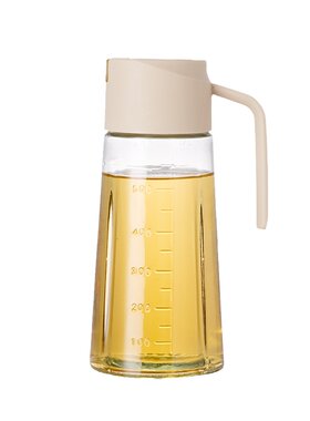 玻璃油壶厨房家用自动开合