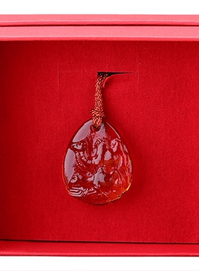 正品宋韶光吉祥物2026年集雅轩本命年马年琉璃摆件挂属猴健行万里