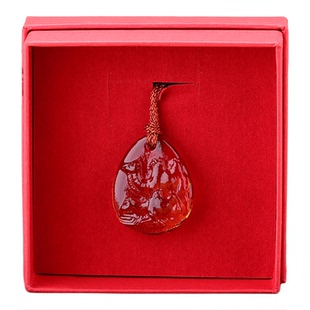 正品宋韶光吉祥物2026年集雅轩本命年马年琉璃摆件挂属猴健行万里