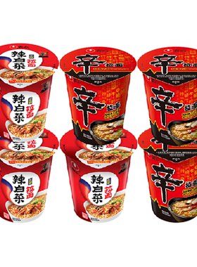 农心辛拉面杯面泡面方便面