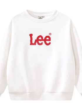 Leekids加绒秋冬男女童卫衣