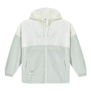 New Balance NB 女款运动跑步训练梭织夹克连帽外套5AD37632奥莱