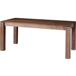 北美黑胡桃木餐桌实木长桌家用饭桌子长方形北欧原木大桌2026新款