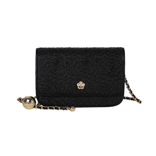 南风小铺山茶花开时小方包包女2026新款潮时尚百搭链条单肩斜挎包