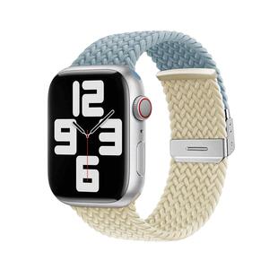 适用苹果apple watch11尼龙iwatchS10编织s9手表Ultra3表带s7新款s5春夏SE配件7/6运动手表带女款保护壳s6