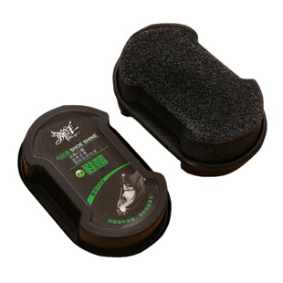 鞋擦擦皮鞋保养增亮神器双面海绵擦鞋无色鞋蜡刷子鞋油一擦即亮