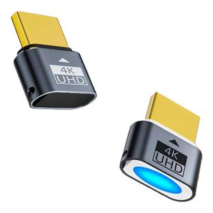 HDMI显卡欺骗器4k屏幕虚拟电脑显示器游戏挂机假模拟远程锁屏诱骗