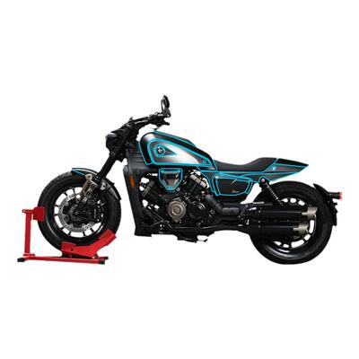 适用钱江闪600贴膜仪表大灯贴纸