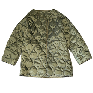 户外野战M51鱼尾风衣内胆M65中长款风衣内胆棉袄保暖加棉防风外套