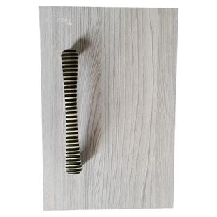 160mm长形柜门拉手古青铜色表面波纹设计锌合金五金配件抽屉把手