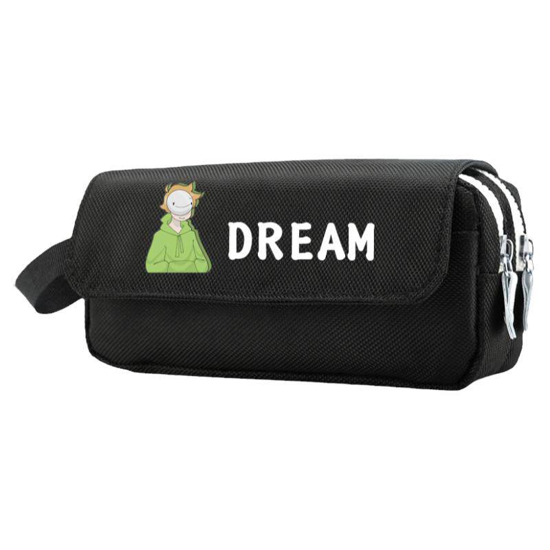 Dream笔袋我的世界周边初中小学生文具盒男女大容量铅笔盒夜光潮