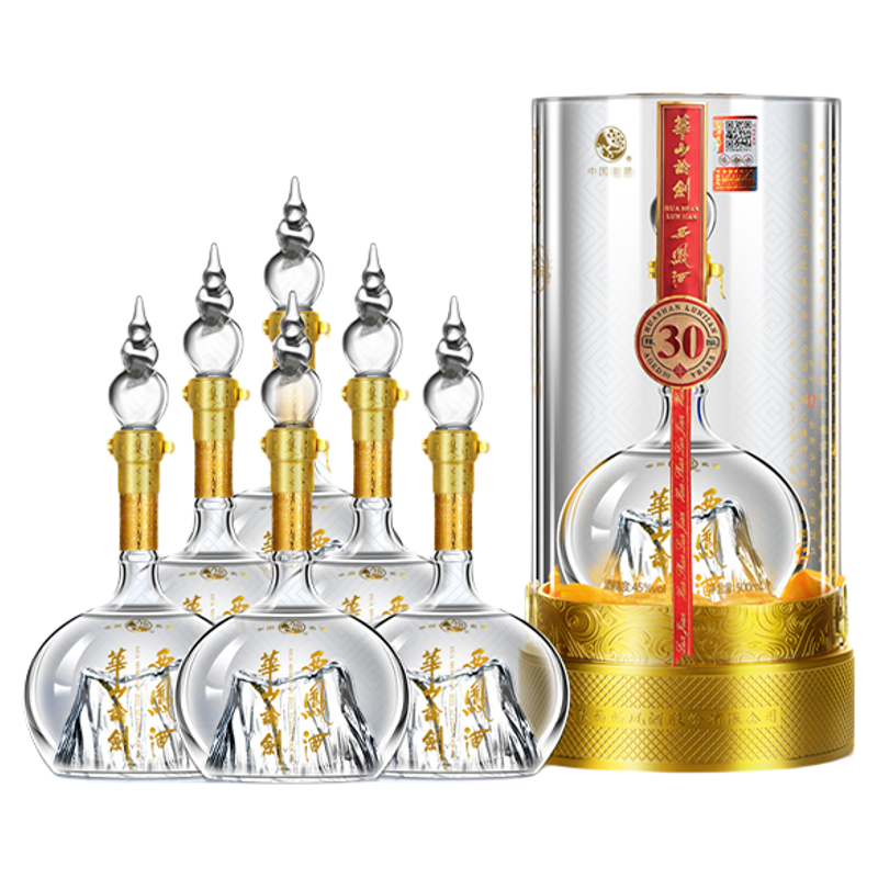 华山论剑西凤酒30年送礼粮食酒