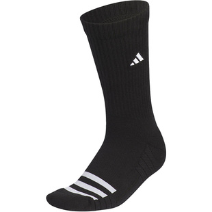 Adidas/阿迪达斯官方正品当季新款女子运动中筒袜一双装IA9654