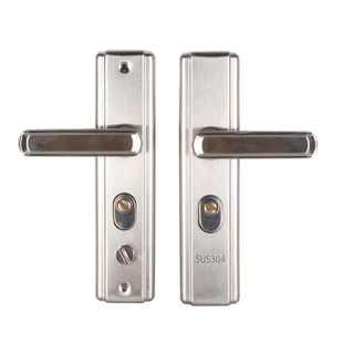 防盗门锁套装家用拉手通用型手柄防盗门面板铁门木门锁具大门把手