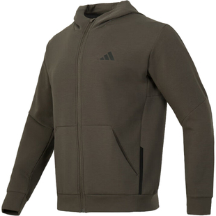 Adidas/阿迪达斯官方正品D4T FULL-ZIP HO男士户外针织外套IY1133