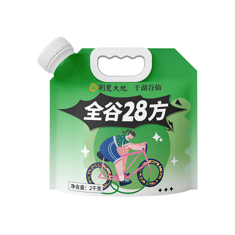 千湖谷仙轻食杂粮全谷物28方代餐每日粗粮高膳食纤维免浸泡