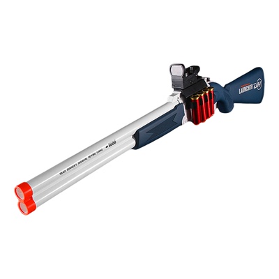 MZ美智双管抛壳连发软弹玩具枪