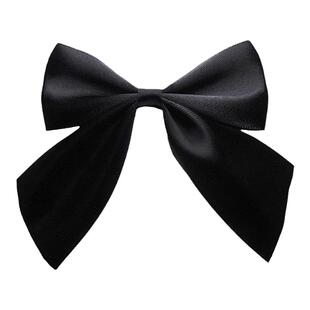 法式领结纯色蝴蝶结胸针甜美小清新领花配饰米色黑色粉色夏季百搭